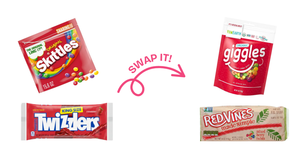 Chewy Candy Swaps