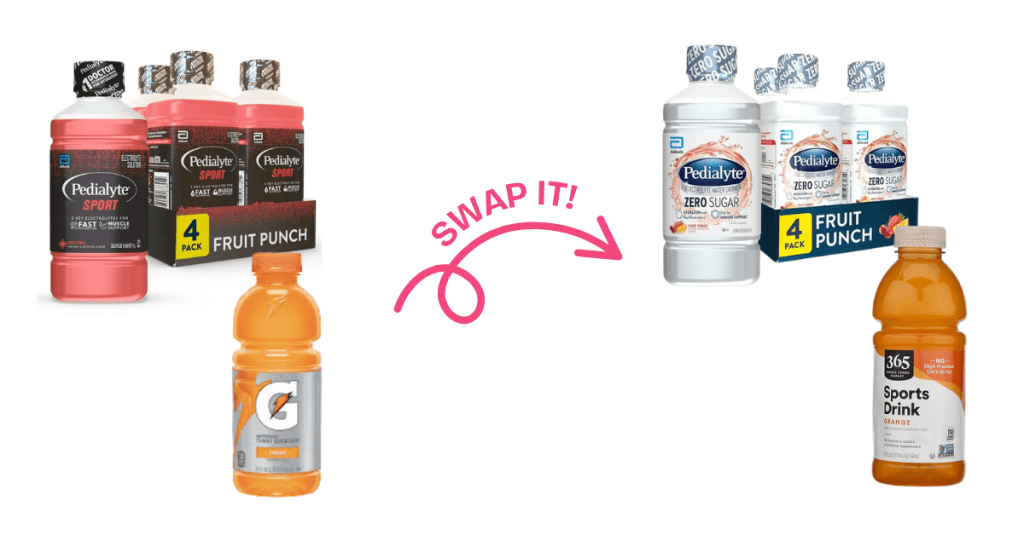 Sport Hydration Drink&nbsp;Swaps