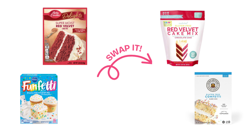 Cake & Cupcake Mix&nbsp;Swaps